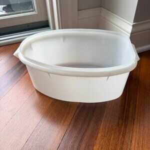 Vintage Tupperware Flavor Saver Ham Roast Chicken Keeper Container - Bottom Only